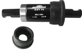 Rattarumm SunRace Press-Fit BBT08-38 BBST119, teras/polümeer, must v./kroom v.