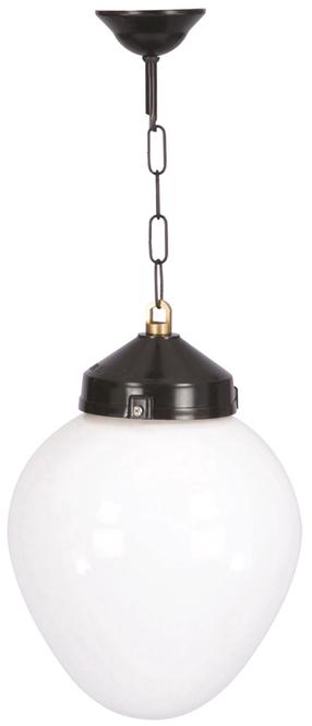 Piekarināma āra lampa Opviq BFE-68194-BSY, 60W, E27, IP65, melna krās., 25 cm x 50 cm