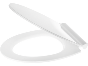 Tualetes sēdeklis ar vāku Kuchinox Slim, balta krās., 45.3 cm x 37.5 cm