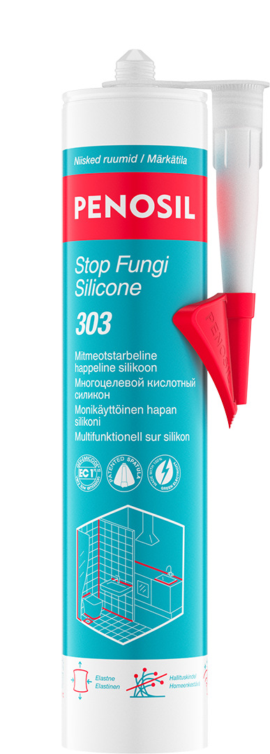 Silikoon Penosil Värvitu Stop Fungi 303, 0.3 l
