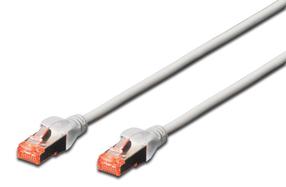 Сетевой кабель Digitus DK-1644-0025 RJ-45, RJ-45, 0.25 м, серый цв.