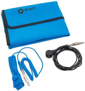 Antistatisks paklājiņš iFixit Portable Antistatic Mat, 300 g, zila krās./melna krās.
