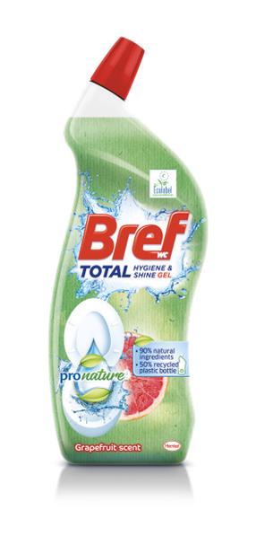 WC puhastusvahend Bref ProNature Grapefruit, 0.7 l