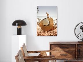 Reprodukcija Artgeist Hammock On The Beach DKNW1696S, 20 cm x 30 cm
