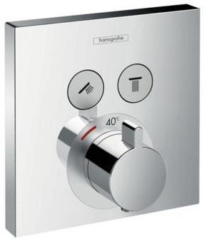 Iebūvējamā termostatiskās dušas sistēma Hansgrohe ShowerSelect