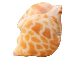 Pliušinis žaislas kriauklė Lean Toys, ruda sp., 50 cm