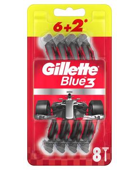 Raseerija Gillette BLUE3, 8 tk