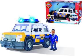 Mängu politseiauto Simba Fireman Sam Police 4x4 109252578038, sinine v./valge v.