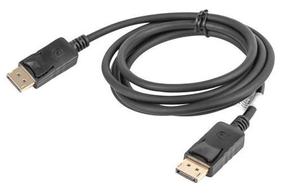Провод Lanberg DisplayPort / DisplayPort Display port male, Display port male, 1.8 м, черный цв.