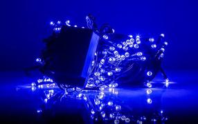 Гирлянда лампочек iLike LED 100, фиолетовый цв.