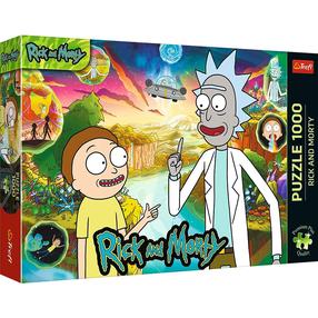 Пазл Trefl Rick And Morty, 48 см x 68 см, 1000 шт., многоцветный
