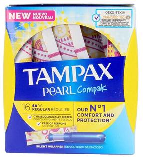 Гигиенические тампоны Tampax Pearl Compak, Regular, 16 шт.