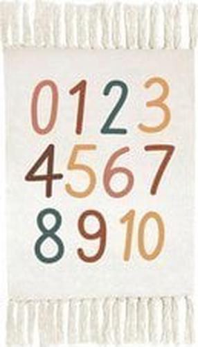 Vaip sise Home Styling Collection Numbers, mitmevärviline, 90 cm x 60 cm