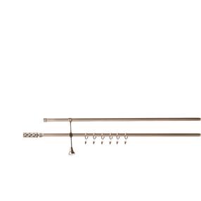 Karnīzes komplekts Domoletti LK20GZ14/2, 240 cm, Ø 19 mm, zelta krās.