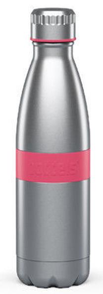 Ūdens pudele Boddels, nerūsējošā tērauda krās./rozā krās., nerūsējošais tērauds, 0.5 l