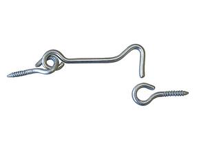 Konks Domax 8872 K-80 201, hõbe v., 8 cm x 1.7 cm
