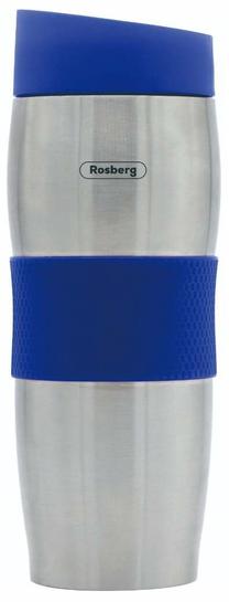 Termopuodelis Rosberg R52011C, 0.38 l, mėlyna sp./sidabro sp.