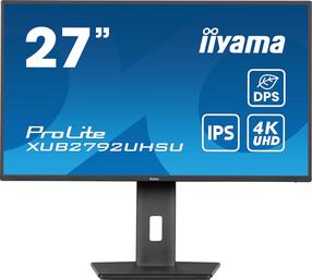 Монитор Iiyama ProLite XUB2792UHSU-B6, IPS LED, 60 гц, 4K UHD, 27″
