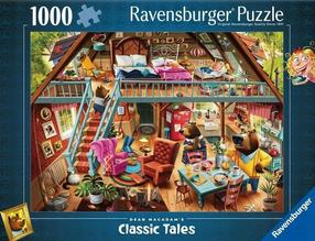 Пазл Ravensburger Dean MacAdams Goldilocks Gets Caught, 50 см x 70 см, 1000 шт., многоцветный