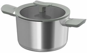 Puodas BergHOFF Moonmist, Ø20 cm, 3.4 l, sidabro sp.