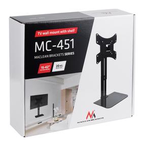 Кронштейн для телевизора Maclean MC-451, 15-42″, 20 кг