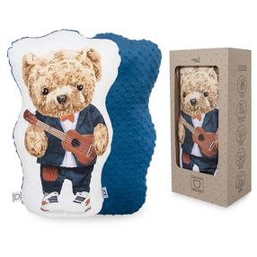 Подушка для младенца Ceba Baby Fluffy Puffy Joe W-852-132-682, синий цв./белый цв.