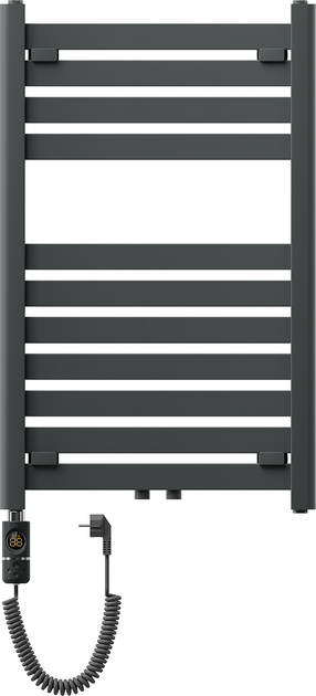 Elektrinis rankšluosčių džiovintuvas Mexen Uran, antracito sp., 50 cm x 80 cm, 600 W