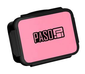 Toidukarp Paso BeUniq PP22AL-3036, 0.650 l, 16 cm x 12 cm, must v./roosa v.