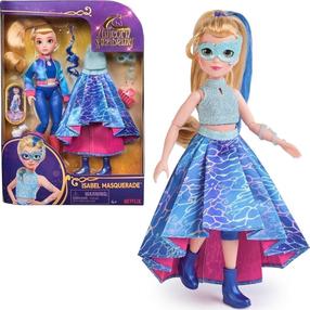 Lelle ar aksesuāriem Spin Master Unicorn Academy Masquerade Ball Isabel 6071171, 24 cm, zila krās.