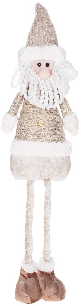 Kalėdinė dekoracija, "Kalėdų senelis" Springos Santa Claus CA0315, 80 cm, ruda sp./balta sp.