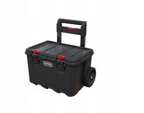 Įrankių dėžė Keter STACK N ROLL, 52.5 cm x 41.1 cm x 55.5 cm, juoda sp./raudona sp.