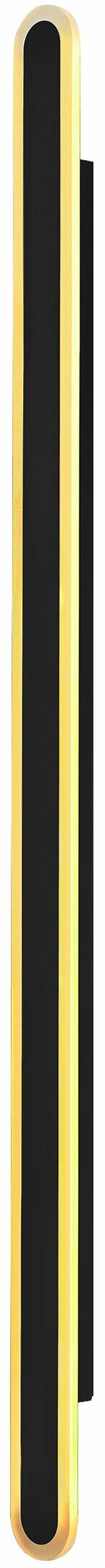 Sieninis lauko šviestuvas Candellux Lighting Stick, 20W, LED, IP65, juoda sp., 8 cm x 150 cm