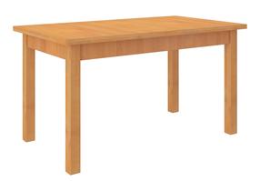 Valgomojo stalas išskleidžiamas ADRK Rodos 57, ruda sp., 140 - 180 cm x 80 cm x 76 cm