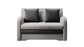 Sofa Ario Nube 3, Nube 6, pilka sp./tamsiai pilka sp., 103 x 130 cm x 85 cm