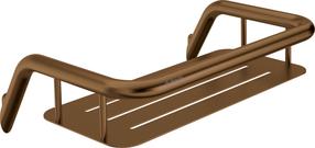 Dušo lentynėlė Deante Silia, 18.6 cm x 8.9 cm x 27.6 cm, bronzos sp.