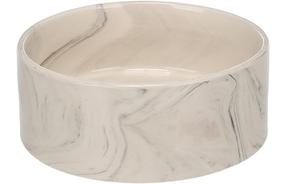 Dubenėlis gyvūnui Flamingo Baron Round, 1.2 l, 18 cm x 18 cm x 7.5 cm, pilka sp.
