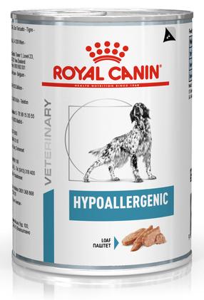 Šlapias šunų maistas Royal Canin Hypoallergenic, 0.4 kg