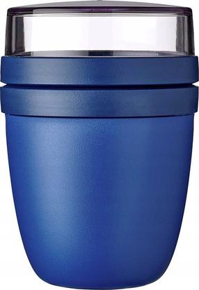 Pārtikas trauks Mepal Ellipse, 0.7 l, 10.7 cm x 10.7 cm, zila krās.