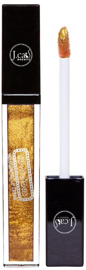 Lūpu spīdums J.Cat Beauty 3D-Licious Holographic Lip Cream, 6 ml, dream on rapunzel krās., 103
