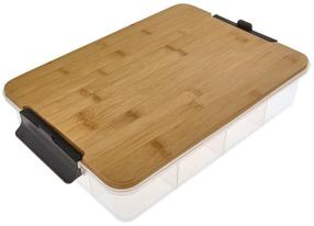 Konteiner toidu jaoks Kitchen Craft Farberware, 30 cm x 40.5 cm, läbipaistev v./pruun v.