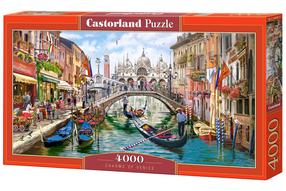 Pusle Castorland Charms Of Venice 400287, 68 cm x 138 cm, 4000 tk, mitmevärviline