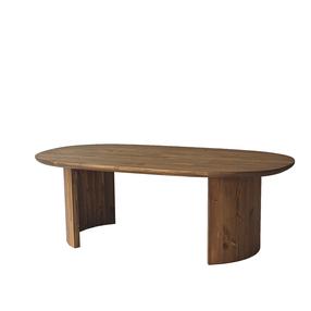 Kavos staliukas Kalune Design Hudson, riešuto sp., 120 cm x 60 cm x 40 cm