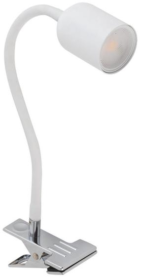 Galda lampa ar skavu TK Lighting Top 4559, GU10, 5W, balta krās./balta krās.