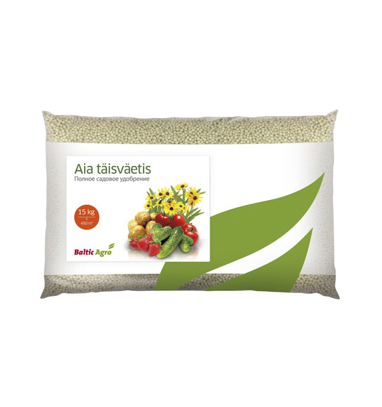 Väetis universaalsed Baltic Agro, graanulid, 15 kg