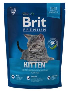 Kuiv kassitoit Brit Premium Kitten, kanaliha, 0.3 kg