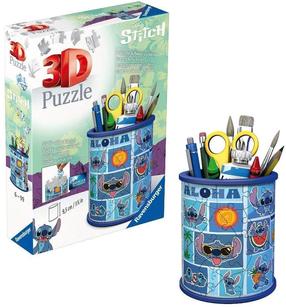 3D пазл Ravensburger Stitch, 54 шт., синий цв.