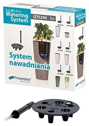 Kastmise komplekt Prosperplast IZTS200, must v., 17 cm