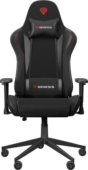 Игровой стул Genesis Nitro 440 G2, 55.5 x 52.5 x 126 - 133 см, черный цв.