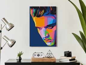 Tapymas pagal skaičius Artgeist Colourful Elvis MA_0588, įvairių spalvų, 40 x 60 cm