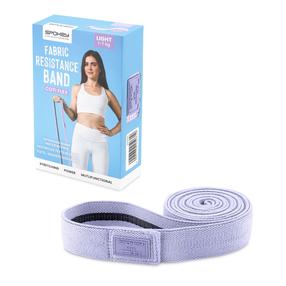Takistuskumm Spokey Coti Flex, 208 cm x 3.5 cm x 0.4 cm, violetne v.